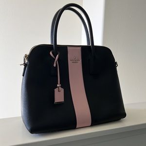 New York Cameron Street Racing Stripe Purse